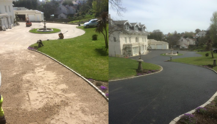 The Manor, Mount Row - New Bitmac Surfacing